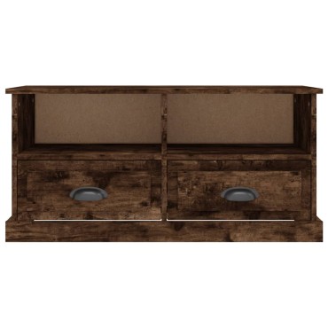 vidaXL Έπιπλο Τηλεόρασης Καπνιστή Δρυς 93x35,5x45cm Επεξ. Ξύλο