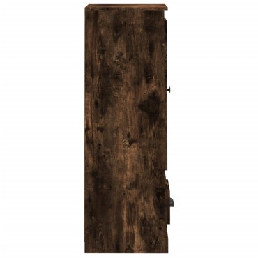 vidaXL Ντουλάπα Καπνιστή δρυς 36x35,5x103,5cm από Επεξεργασμένο Ξύλο 1 τεμ.