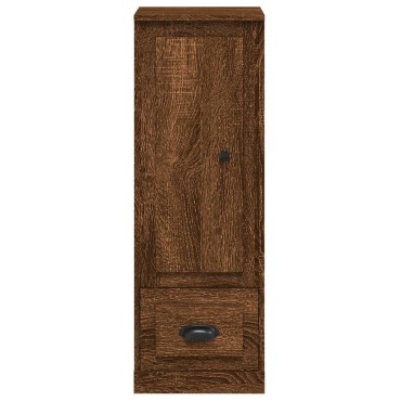 vidaXL Ντουλάπι Καφέ δρυς 36x35,5x103,5cm από Επεξεργασμένο Ξύλο 1 τεμ.