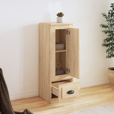 vidaXL Ντουλάπι Sonoma δρυς 36x35,5x103,5cm από Επεξεργασμένο Ξύλο 1 τεμ.