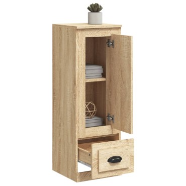 vidaXL Ντουλάπι Sonoma δρυς 36x35,5x103,5cm από Επεξεργασμένο Ξύλο 1 τεμ.