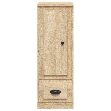 vidaXL Ντουλάπι Sonoma δρυς 36x35,5x103,5cm από Επεξεργασμένο Ξύλο 1 τεμ.