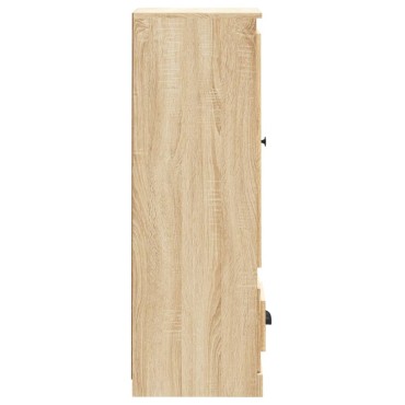 vidaXL Ντουλάπι Sonoma δρυς 36x35,5x103,5cm από Επεξεργασμένο Ξύλο 1 τεμ.