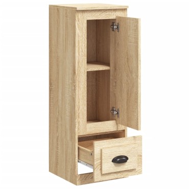 vidaXL Ντουλάπι Sonoma δρυς 36x35,5x103,5cm από Επεξεργασμένο Ξύλο 1 τεμ.