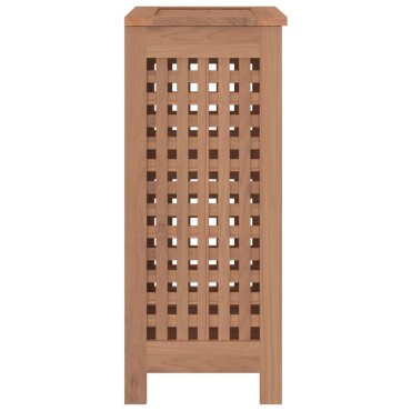 vidaXL Καλάθι Άπλυτων 35 x 25 x 60 εκ. από Μασίφ Ξύλο Teak