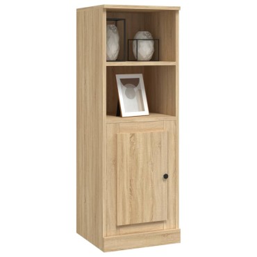 vidaXL Ντουλάπι Sonoma δρυς 36x35,5x103,5cm από Επεξεργασμένο Ξύλο 1 τεμ.