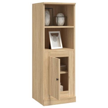 vidaXL Ντουλάπι Sonoma δρυς 36x35,5x103,5cm από Επεξεργασμένο Ξύλο 1 τεμ.