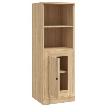 vidaXL Ντουλάπι Sonoma δρυς 36x35,5x103,5cm από Επεξεργασμένο Ξύλο 1 τεμ.