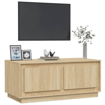 vidaXL Τραπεζάκι Σαλονιού Sonoma Δρυς 102x50x44cm Επεξεργασμένο Ξύλο 1 τεμ.