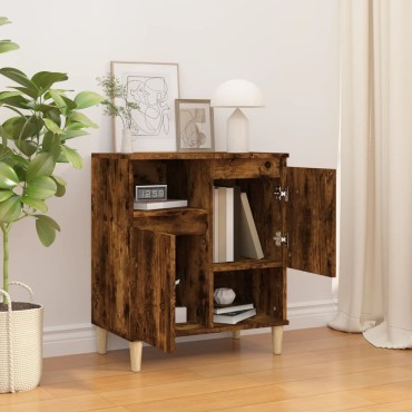 vidaXL Ντουλάπι Καπνιστή Δρυς 60x35x70cm από Επεξεργασμένο Ξύλο 1 τεμ.