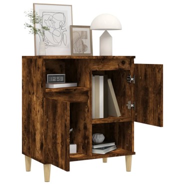 vidaXL Ντουλάπι Καπνιστή Δρυς 60x35x70cm από Επεξεργασμένο Ξύλο 1 τεμ.