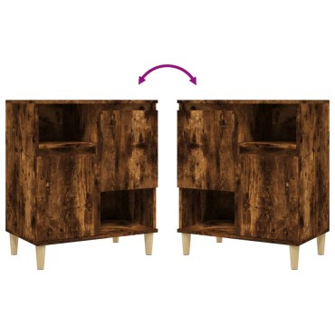 vidaXL Ντουλάπι Καπνιστή Δρυς 60x35x70cm από Επεξεργασμένο Ξύλο 1 τεμ.