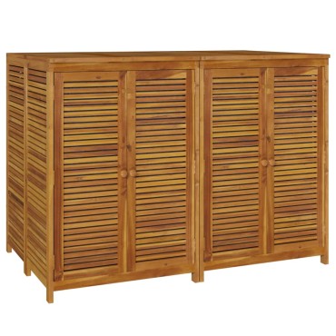vidaXL Μπαούλο Αποθήκευσης Κήπου 140x87x104cm από Μασίφ Ξύλο Ακακίας 1 τεμ.
