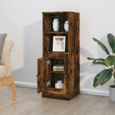 vidaXL Ντουλάπα Καπνιστή δρυς 36x35,5x103,5cm από Επεξεργασμένο Ξύλο 1 τεμ.