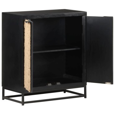 vidaXL Ντουλάπι 60x35x70cm από Μασίφ Ξύλο Μάνγκο 1 τεμ.