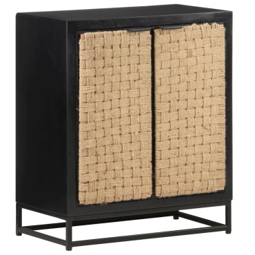 vidaXL Ντουλάπι 60x35x70cm από Μασίφ Ξύλο Μάνγκο 1 τεμ.