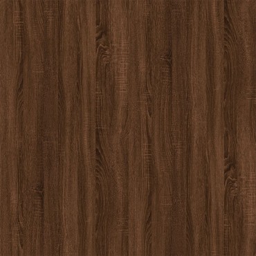 vidaXL Έπιπλο Τηλεόρασης Επιτοίχιο Καφέ Δρυς 57x34,5x40cm