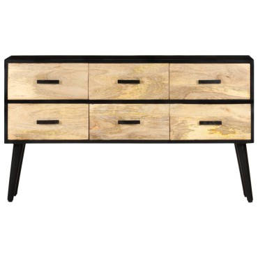 vidaXL Μπουφές 110x33x64cm από Μασίφ Ξύλο Μάνγκο 1 τεμ.