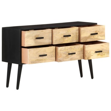 vidaXL Μπουφές 110x33x64cm από Μασίφ Ξύλο Μάνγκο 1 τεμ.