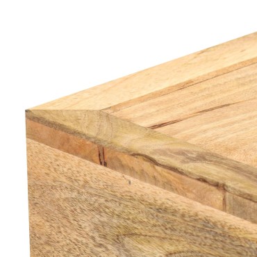 vidaXL Τραπέζι Σαλονιού Στιλ Κασέτας 100x52x45cm Μασίφ Ξύλο Μάνγκο 1 τεμ.