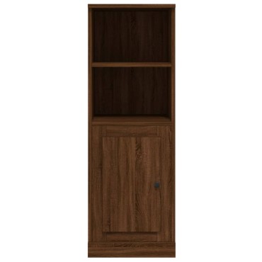 vidaXL Ντουλάπι Καφέ δρυς 36x35,5x103,5cm από Επεξεργασμένο Ξύλο 1 τεμ.