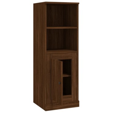 vidaXL Ντουλάπι Καφέ δρυς 36x35,5x103,5cm από Επεξεργασμένο Ξύλο 1 τεμ.
