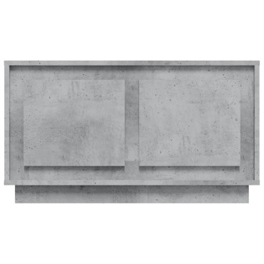 vidaXL Έπιπλο Τηλεόρασης Γκρι Σκυρ. 80x35x45cm Επεξ. Ξύλο