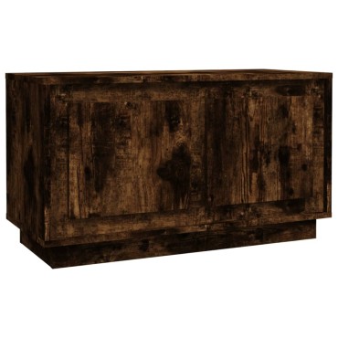 vidaXL Έπιπλο Τηλεόρασης Καπνιστή Δρυς 80x35x45cm Επεξ. Ξύλο