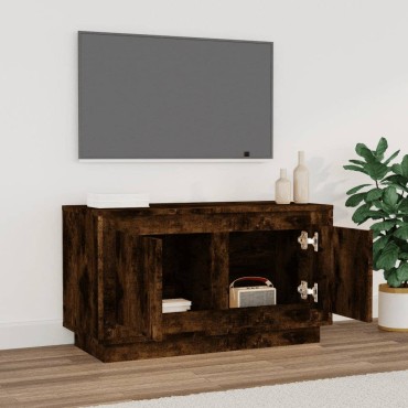 vidaXL Έπιπλο Τηλεόρασης Καπνιστή Δρυς 80x35x45cm Επεξ. Ξύλο
