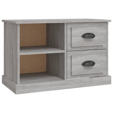 vidaXL Έπιπλο Τηλεόρασης Γκρι Sonoma 73x35,5x47,5cm από Επεξεργ. Ξύλο