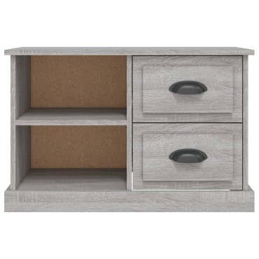 vidaXL Έπιπλο Τηλεόρασης Γκρι Sonoma 73x35,5x47,5cm από Επεξεργ. Ξύλο