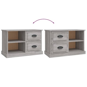 vidaXL Έπιπλο Τηλεόρασης Γκρι Sonoma 73x35,5x47,5cm από Επεξεργ. Ξύλο
