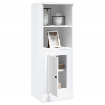 vidaXL Ντουλάπι Γυαλιστερό λευκό 36x35,5x103,5 από Επεξεργασμένο Ξύλο 36x35,5x103,5cm 1 τεμ.