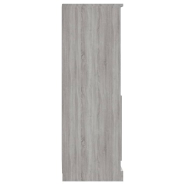 vidaXL Ντουλάπι Γκρι sonoma 36x35,5x103,5cm από Επεξεργασμένο Ξύλο 1 τεμ.