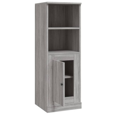 vidaXL Ντουλάπι Γκρι sonoma 36x35,5x103,5cm από Επεξεργασμένο Ξύλο 1 τεμ.