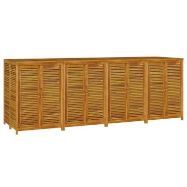 vidaXL Μπαούλο Αποθήκευσης Κήπου 280x87x104cm από Μασίφ Ξύλο Ακακίας 1 τεμ.