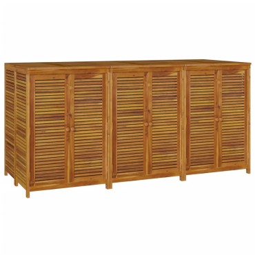 vidaXL Μπαούλο Αποθήκευσης Κήπου 210x87x104cm από Μασίφ Ξύλο Ακακίας 1 τεμ.