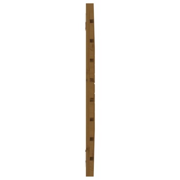 vidaXL Κεφαλάρι Τοίχου Μελί 81x3x63cm από Μασίφ Ξύλο Πεύκου 1 τεμ.
