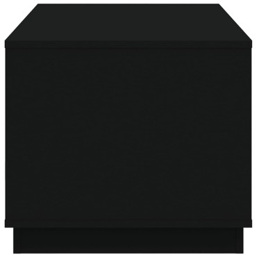 vidaXL Τραπεζάκι Σαλονιού Μαύρο 102x50x44cm από Επεξεργασμένο Ξύλο 1 τεμ.
