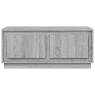 vidaXL Τραπεζάκι Σαλονιού Γκρι Sonoma 102x50x44cm Επεξεργασμένο Ξύλο 1 τεμ.
