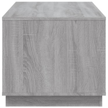 vidaXL Τραπεζάκι Σαλονιού Γκρι Sonoma 102x50x44cm Επεξεργασμένο Ξύλο 1 τεμ.