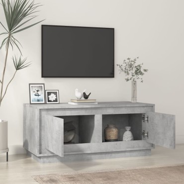 vidaXL Τραπεζάκι Σαλονιού Γκρι Σκυρ. 102x50x44cm Επεξεργασμένο Ξύλο 1 τεμ.
