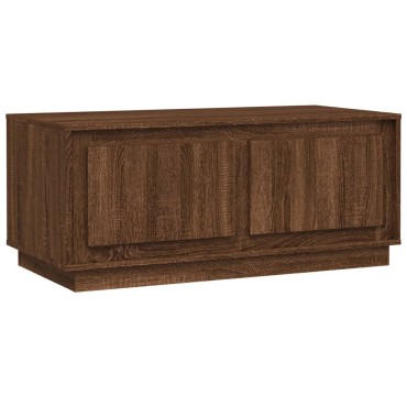 vidaXL Τραπεζάκι Σαλονιού Καφέ Δρυς 102x50x44cm Επεξεργασμένο Ξύλο 1 τεμ.