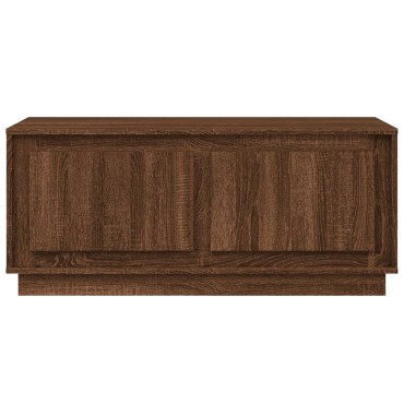 vidaXL Τραπεζάκι Σαλονιού Καφέ Δρυς 102x50x44cm Επεξεργασμένο Ξύλο 1 τεμ.