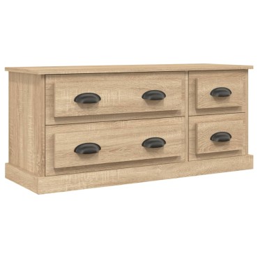 vidaXL Έπιπλο Τηλεόρασης Sonoma Δρυς 100x35,5x45cm Επεξ. Ξύλο