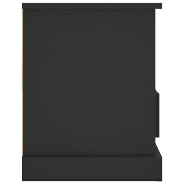 vidaXL Έπιπλο Τηλεόρασης Μαύρο 93x35,5x45cm Επεξεργασμένο Ξύλο