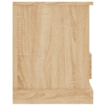 vidaXL Έπιπλο Τηλεόρασης Sonoma Δρυς 93x35,5x45cm Επεξ. Ξύλο