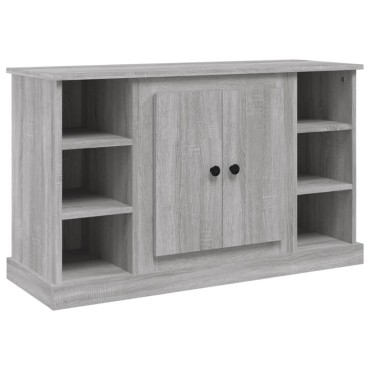 vidaXL Ντουλάπι Γκρι Sonoma 100x35,5x60cm από Επεξεργασμένο Ξύλο 1 τεμ.