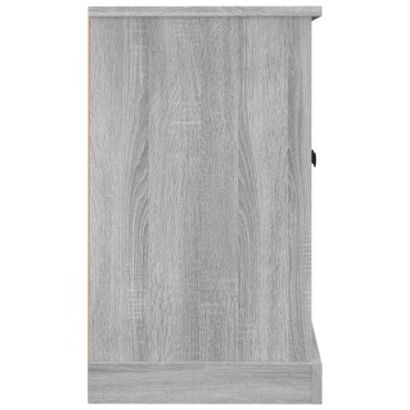 vidaXL Ντουλάπι Γκρι Sonoma 100x35,5x60cm από Επεξεργασμένο Ξύλο 1 τεμ.