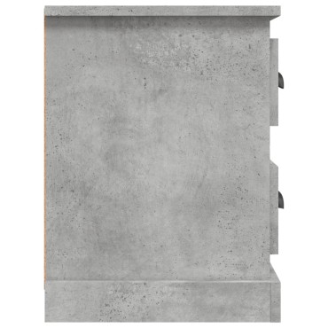 vidaXL Έπιπλο Τηλεόρασης Γκρι Σκυρ. 102x35,5x47,5cm Επεξ. Ξύλο
